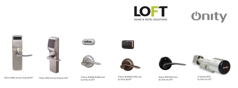 LOFT Onity locks all with cylinder 2023